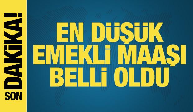 En düşük emekli maaşı belli oldu