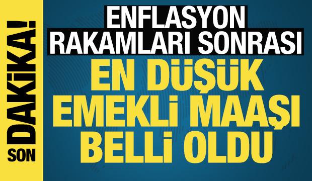 En düşük emekli maaşı belli oldu