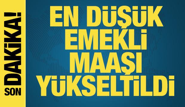 En düşük emekli maaşı belli oldu