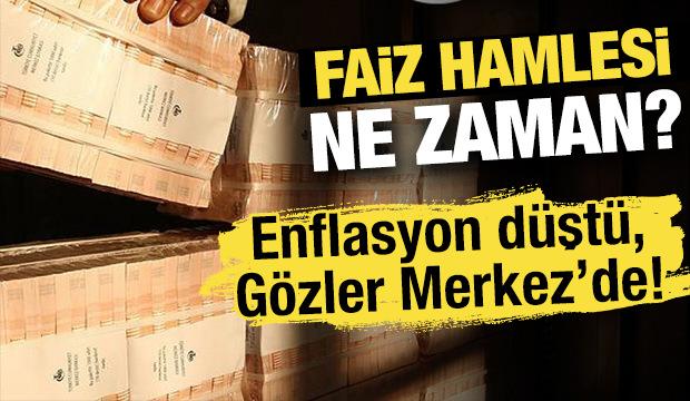 Enflasyon düştü, gözler Merkez’de: Faiz hamlesi ne zaman?