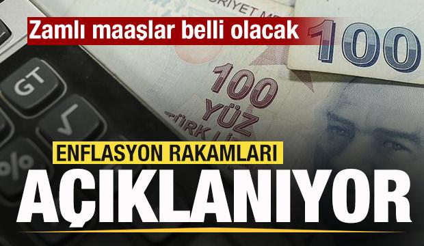 Enflasyon rakamları açıklanıyor! Memur ve emeklinin zam oranı bugün belli olacak