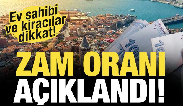 Ev sahibi ve kiracılar dikkat! Kira zam oranı belli oldu!