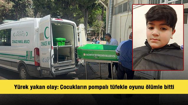 Gaziantep'te yürek yakan olay: Çocukların pompalı tüfekle oyunu ölümle bitti 