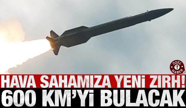 Hava sahamıza yeni zırh! 600 km'yi bulacak...