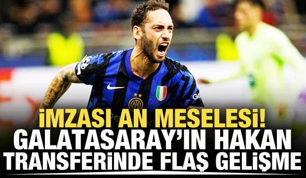 İmza artık an meselesi! Galatasaray'ın Hakan Çalhanoğlu transferinde flaş gelişme