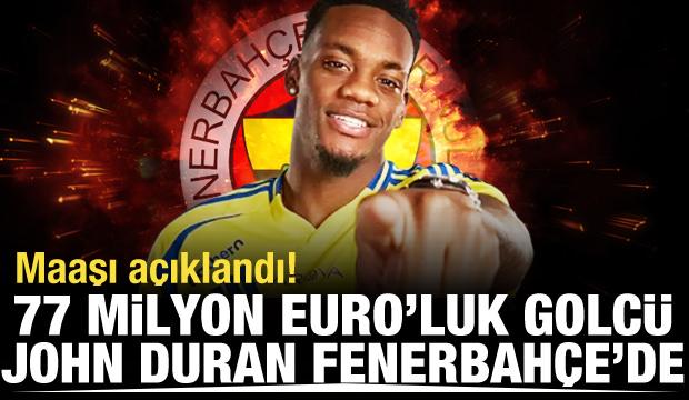 John Duran Fenerbahçe'de iddiası!