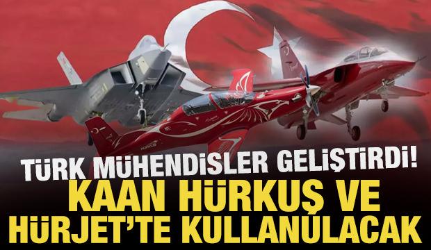 KAAN, HÜRKUŞ ve HÜRJET’te kullanılacak