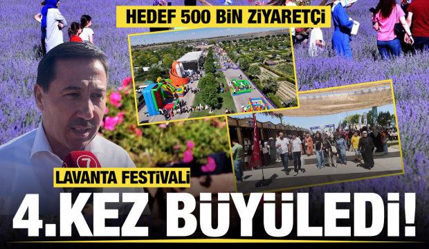 Lavanta Festivali 4.Kez Büyüledi! Hedef 500 bin ziyaretçi