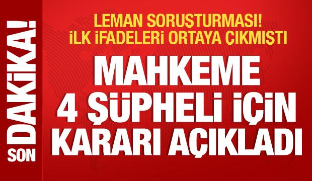 Leman dergisi soruşturmasında yeni gelişme: 4 şüpheli tutuklandı 
