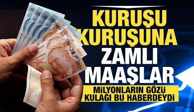 Memur ve emekli zam oranı belli oldu: İşte meslek meslek yeni maaşlar! 