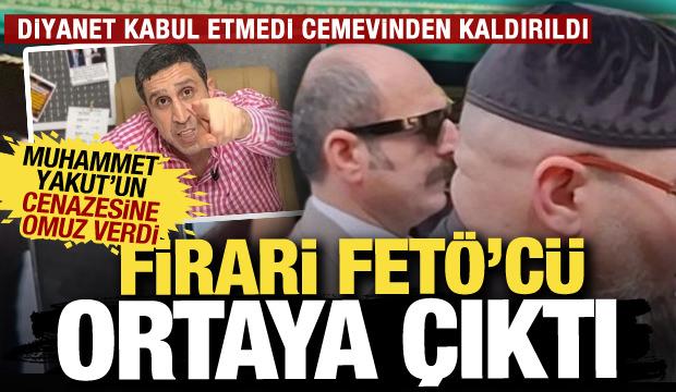 Muhammet Yakut'un cenazesinde skandal görüntüler! FETÖ kumpasçısı törende ortaya çıktı