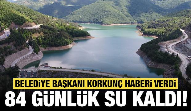O ilimiz için korkutan açıklama: Tam 84 günlük su kaldı!