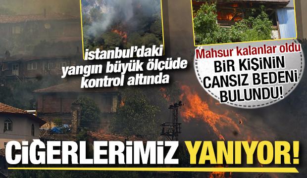 Orman yangınlarında son durum ne? Bir kişinin yanmış cesedi bulundu, yollar kapatıldı!