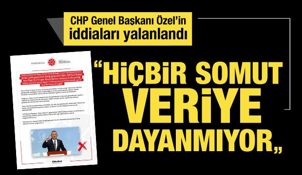Özgür Özel'in iddiaları DMM tarafından yalanlandı