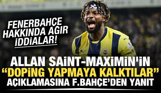 Saint-Maximin'den ağır suçlama: Doping yapmaya kalktılar! F.Bahçe'den yanıt geldi
