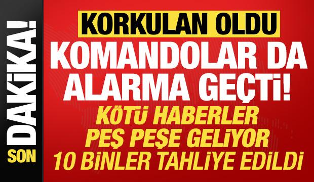Son dakika: Korkulan oldu, komandolar da harekete geçti! Peş peşe yangınlar çıkıyor...
