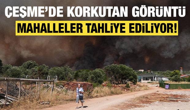 Turizm cennetinde korkutan yangın: O mahalleler tahliye edildi!