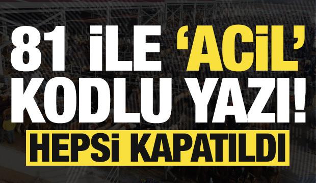 Ülke genelinde tüm hayvan pazarları kapatıldı