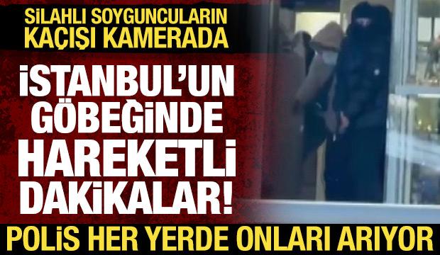 Ümraniye'de soygun girişimi; kuyumcu ateş açtı! O anlar kamerada