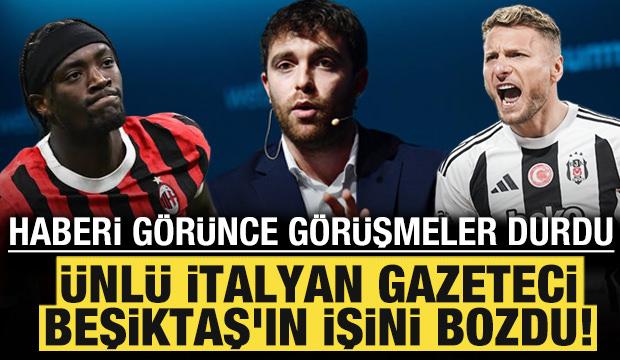 Ünlü gazeteci Beşiktaş'ın işini bozdu! Haberi görünce görüşmeler durdu