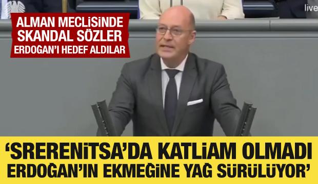 Alman vekil Cumhurbaşkanı Erdoğan'ı hedef aldı