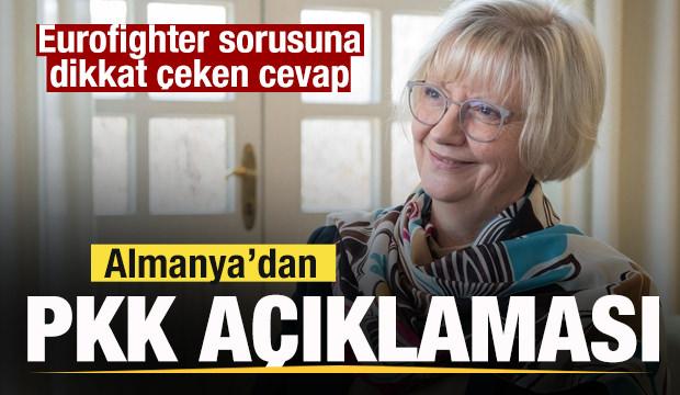 Almanya'dan PKK mesajı! Eurofighter savaş uçağı sorusuna dikkat çeken cevap