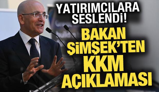 Bakan Şimşek: Türk Lirası'ndaki oynaklık önemli ölçüde azaldı