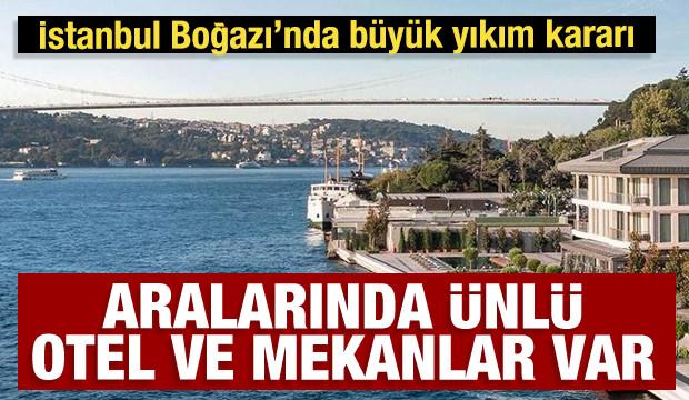 Bebek Otel, Mandarin Otel ve Ottoman Otel: İstanbul Boğazı’nda büyük yıkım kararı
