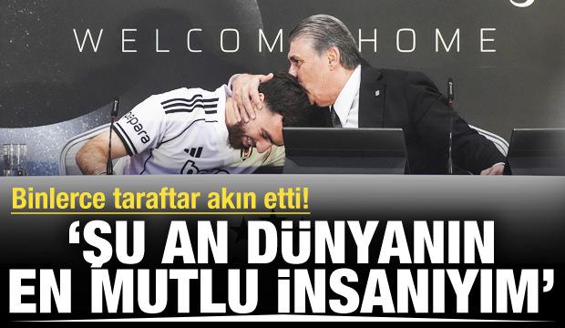 Beşiktaş Orkun Kökçü için imza töreni düzenledi! 'Dünyanın en mutlu insanıyım'