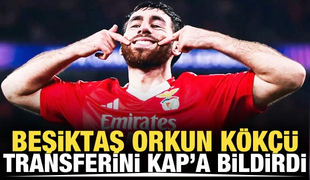 Beşiktaş Orkun Kökçü'yü resmen duyurdu! Forma numarası belli oldu