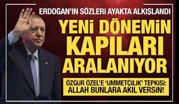 Cumhurbaşkanı Erdoğan'dan Özgür Özel'e 'ümmetçilik' tepkisi