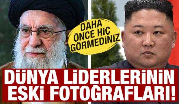 Dünya liderlerinin eski ve yeni fotoğrafları! Daha önce hiç görmediniz...