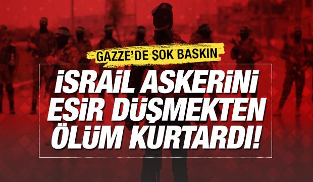 Ebu Ubeyde gözdağı vermişti...  İsrail askerini esir düşmekten ölüm kurtardı!