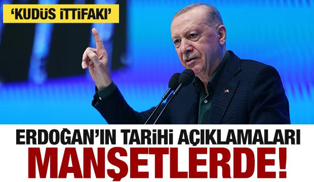 Erdoğan'ın tarihi açıklamaları manşetlerde - 13 Temmuz Gazete manşetleri