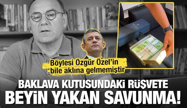 Fonlu medyada ‘tatlı krizi!’ Baklavalı rüşveti kamera yakaladı CHP’li gazeteci akladı