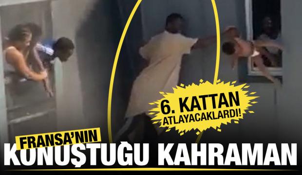 Fransa'da kahraman bakıcı alevlerin arasından 4 bebeği işte böyle kurtardı