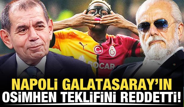 Galatasaray'a Osimhen şoku! Napoli yeni teklifi reddetti