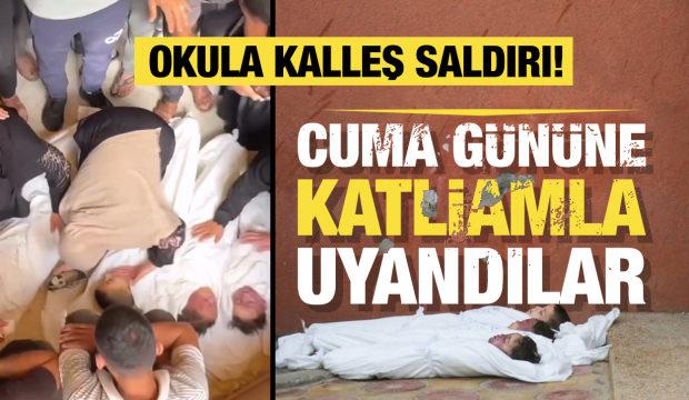 Gazze'de okullar yine hedefte: En az 28 şehit