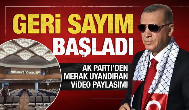 Gözler Erdoğan'da! Tarihi konuşma öncesi AK Parti’den sürpriz video