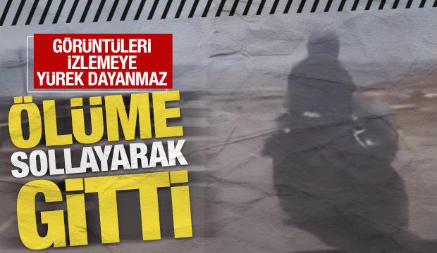 Hatalı sollama hayatına mal oldu: Vince çarpan motosiklet sürücüsü böyle öldü