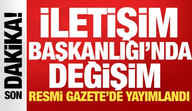 Resmi Gazete'de yayımlandı: İletişim Başkanlığı'na Prof. Dr. Burhanettin Duran atandı