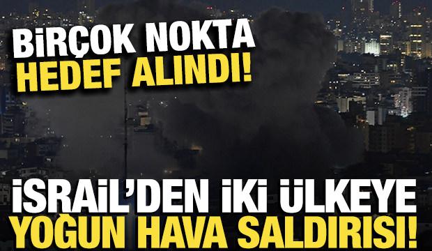 İsrail'den Lübnan ve Yemen'e hava saldırısı!