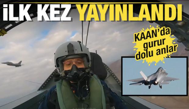 İşte KAAN'ın daha önce yayınlanmayan uçuş görüntüleri!