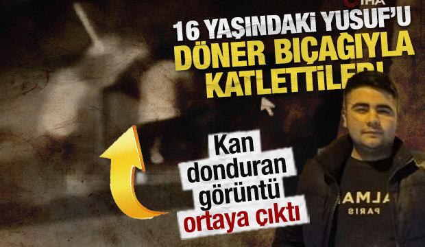 Küçükçekmece'de 16 yaşındaki çocuğu döner bıçağıyla öldürdüler