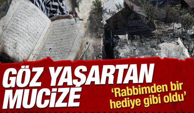 Kül olan evlerinden tek yanmayan: Kur'an-ı Kerim
