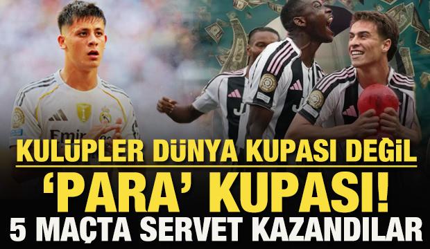 Kulüpler Dünya Kupası değil, Kulüpler 'Para' Kupası! 5 maçta servet kazandılar