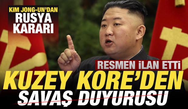 Kuzey Kore'den savaş duyurusu! Kim Jong-un'dan son dakika Rusya kararı! Resmen ilan etti