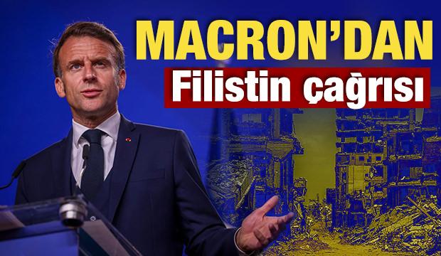 Macron'dan Filistin çağrısı