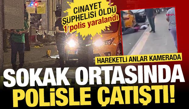 Mersin'de polisle çatışan cinayet zanlısı öldürüldü, 1 polis yaralandı