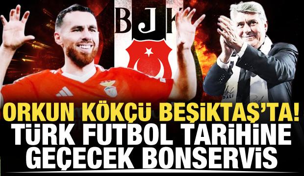 Orkun Kökçü Beşiktaş'ta! Türk futbol tarihinin en büyük bonservisi ödenecek